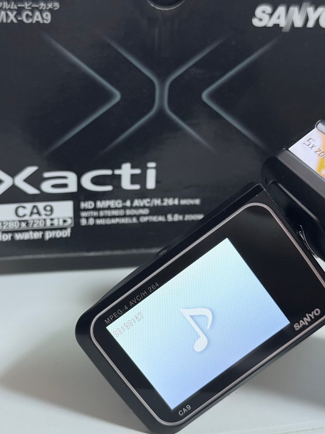 박스셋 ! 산요 작티 xacti ca9 디지털 빈티지 캠코더  상품이미지1