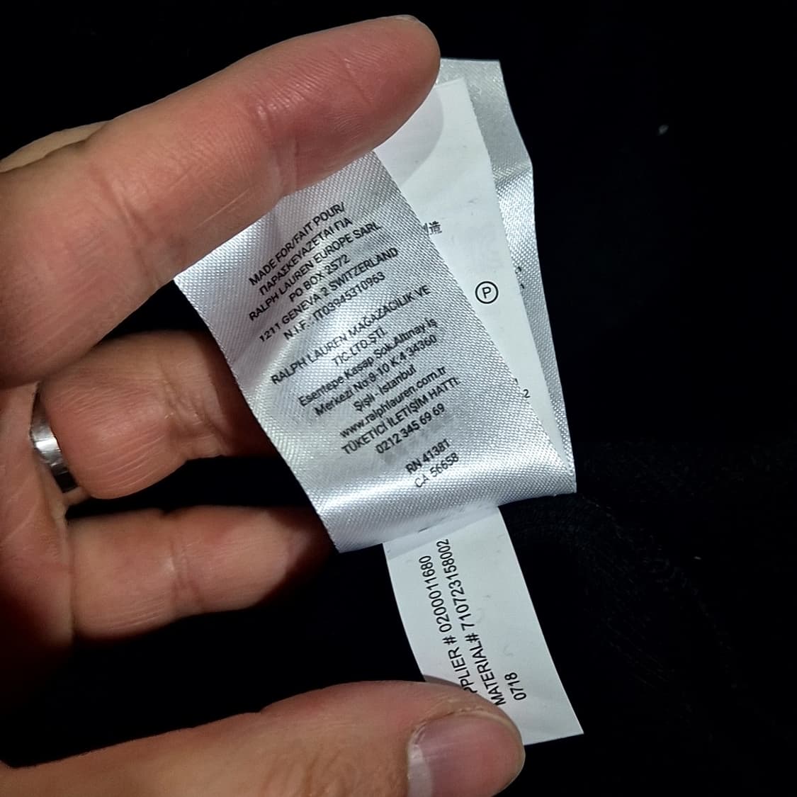 폴로 랄프로렌 반집업 니트 상품이미지7