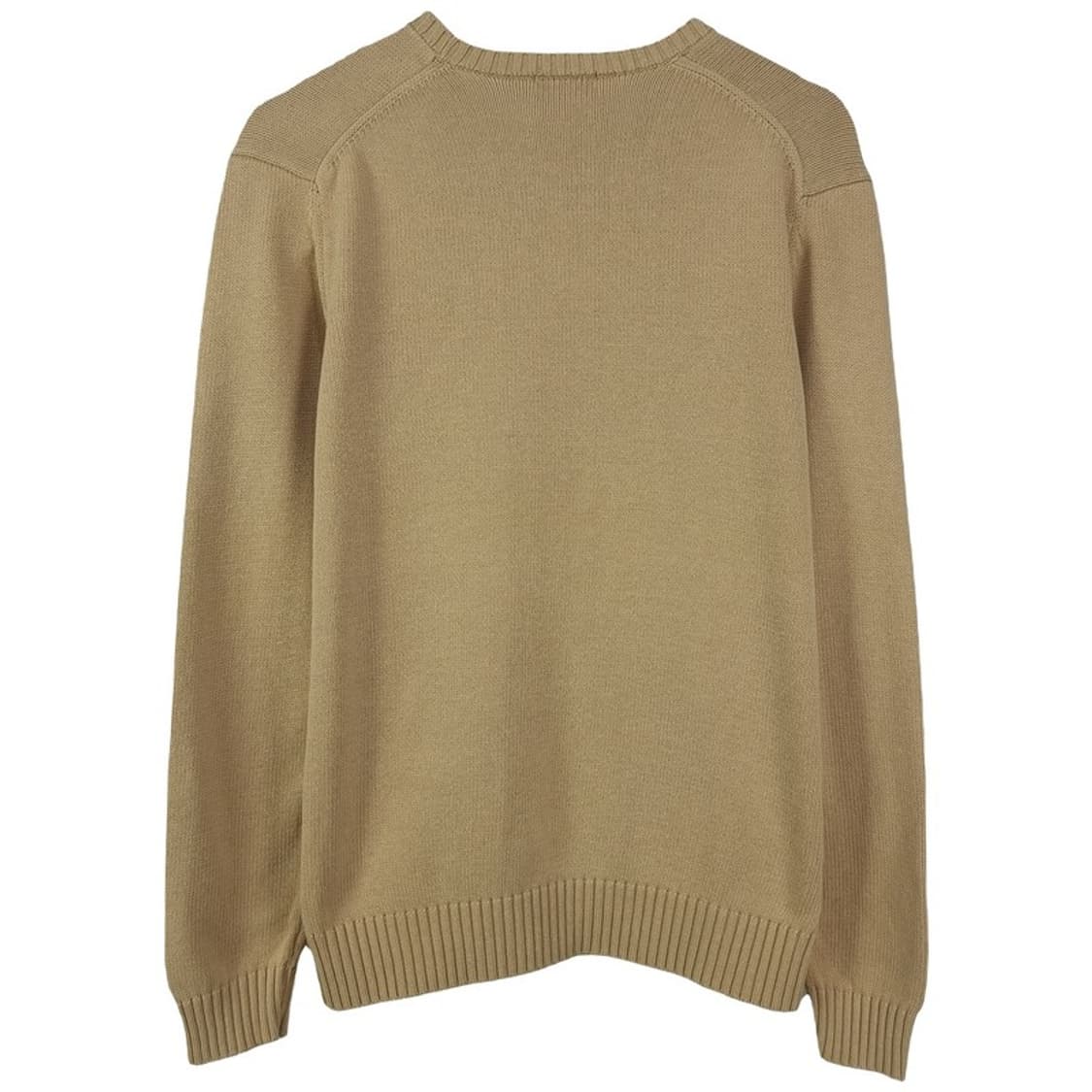 [리] 로고 자수 크루넥 니트 베이지 M18636 상품이미지3