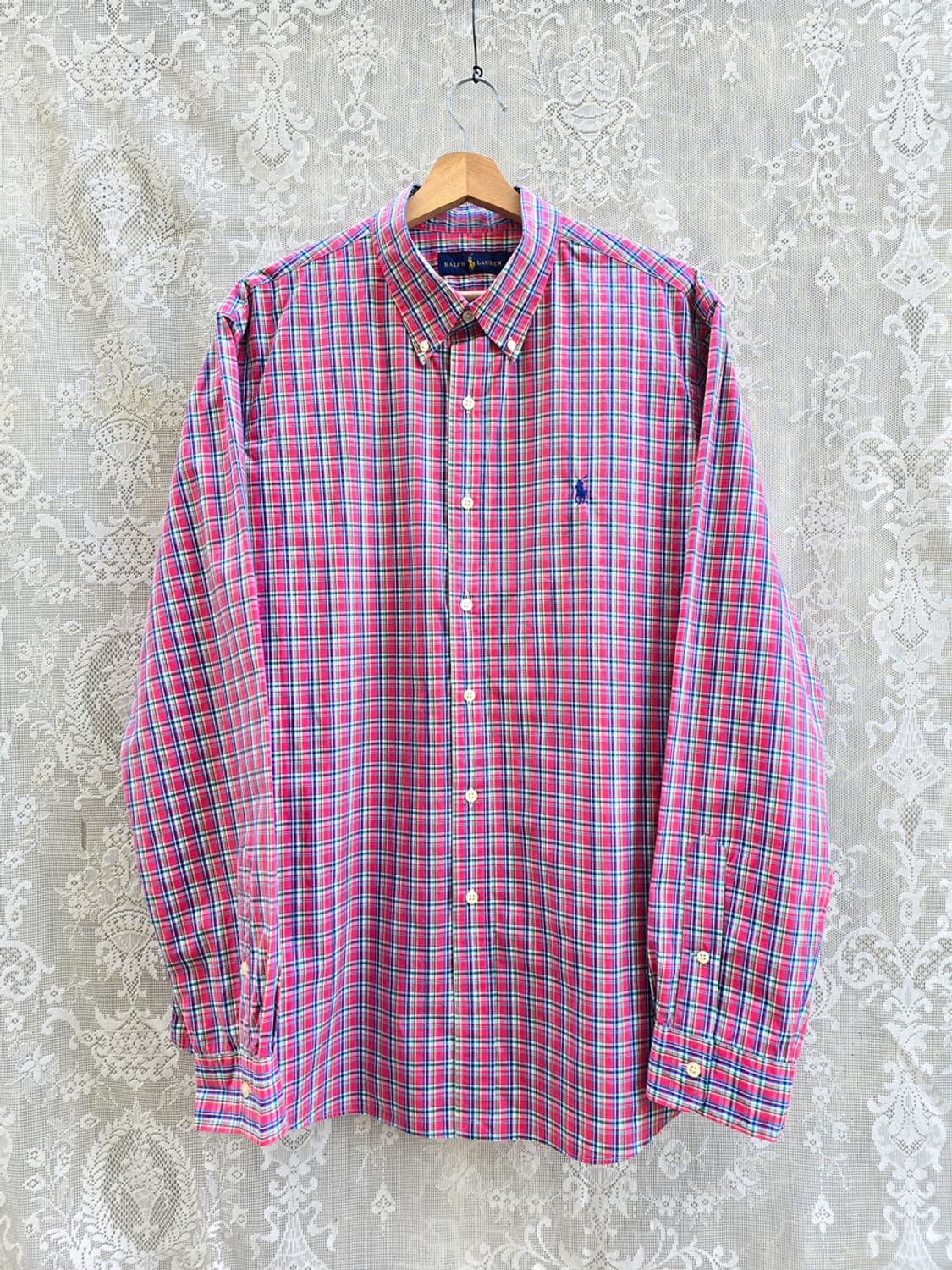 랄프로렌 체크 셔츠 상품이미지1