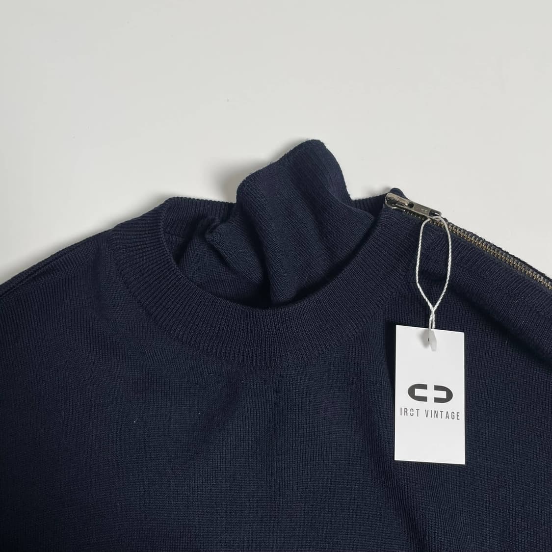 Gianni versace 하프 터틀넥, 지퍼 니트 (italy)   상품이미지5