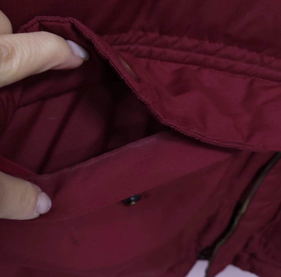 나이키 패딩 조끼 베이지/버건디 105 상품이미지5