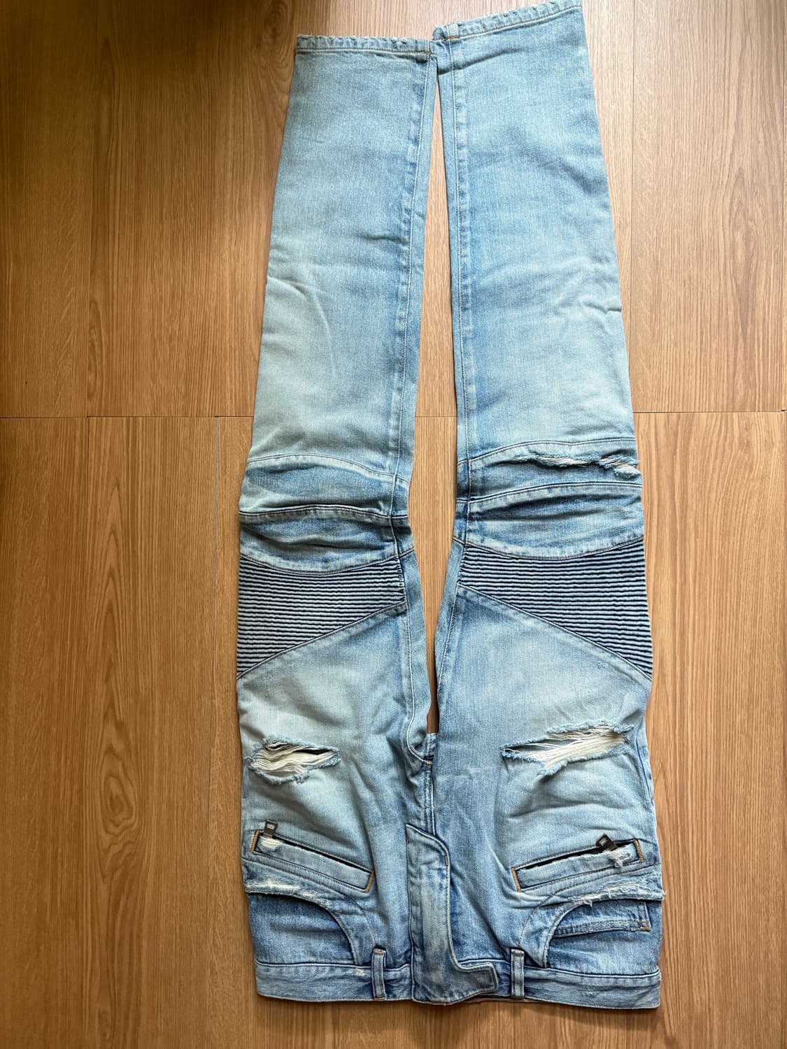 발망 남성 바이커 데님 청바지  상품이미지5