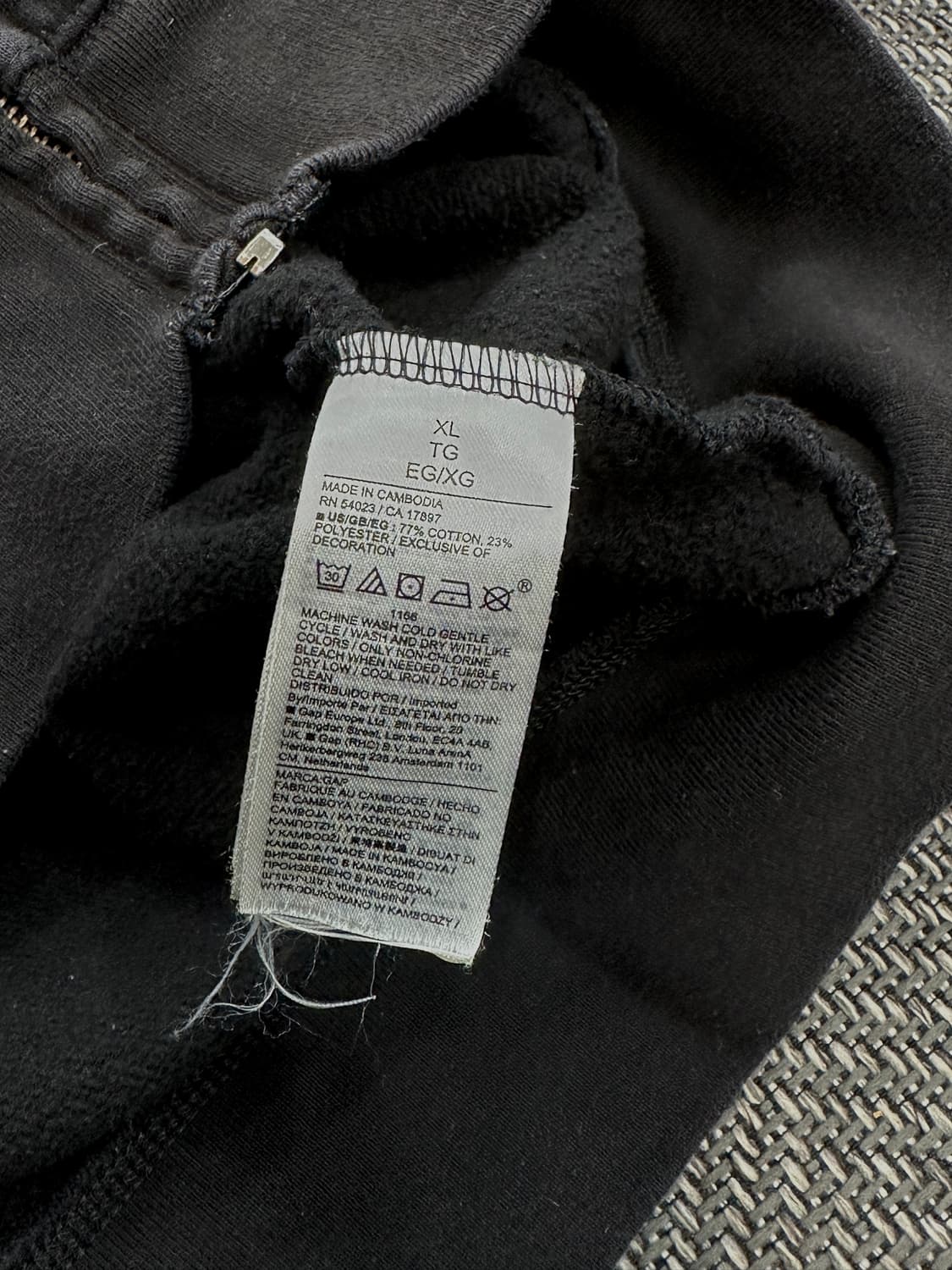 갭 후드집업XL 상품이미지4