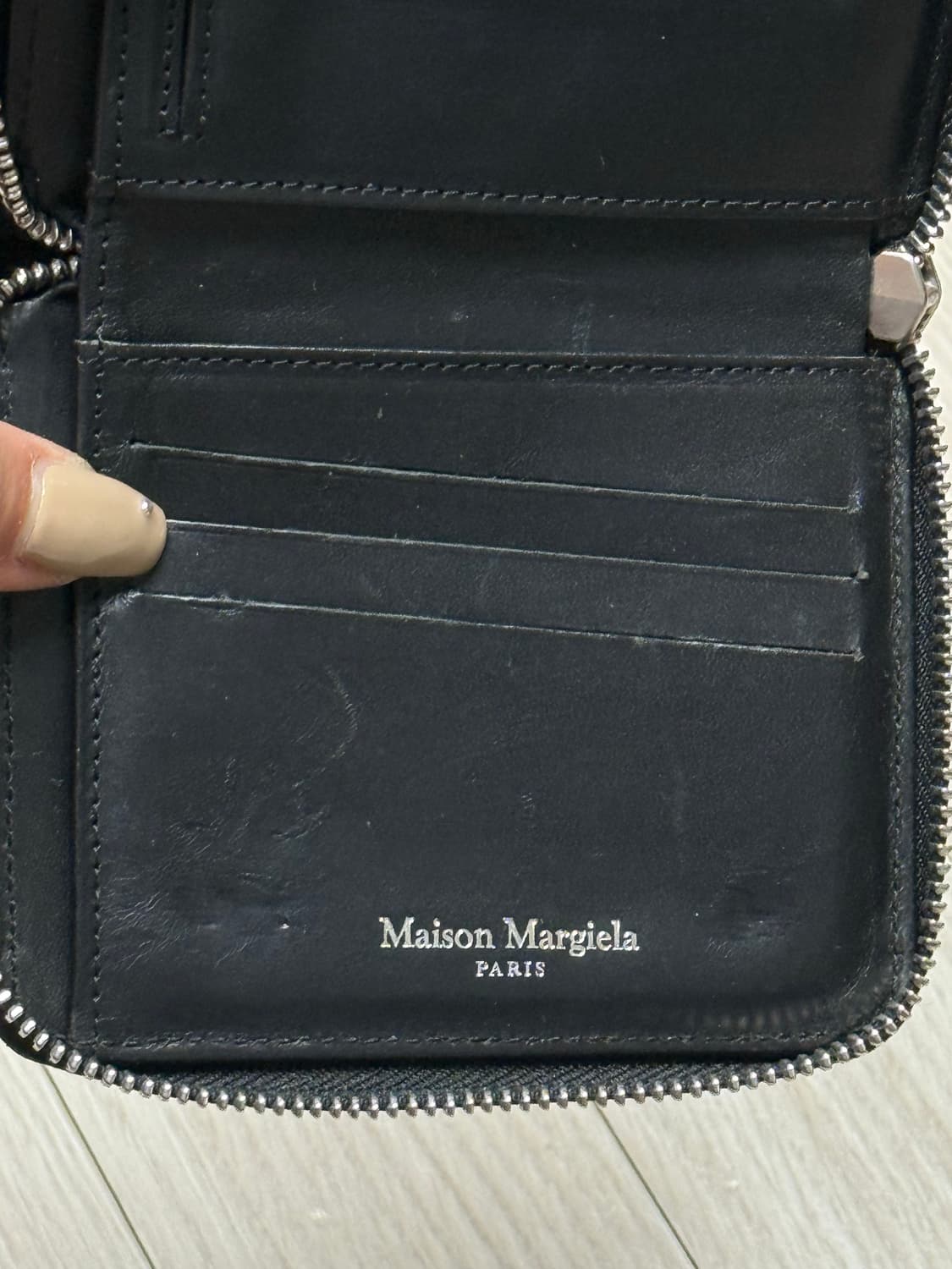 메종 마르지엘라 블랙 반지갑 상품이미지8