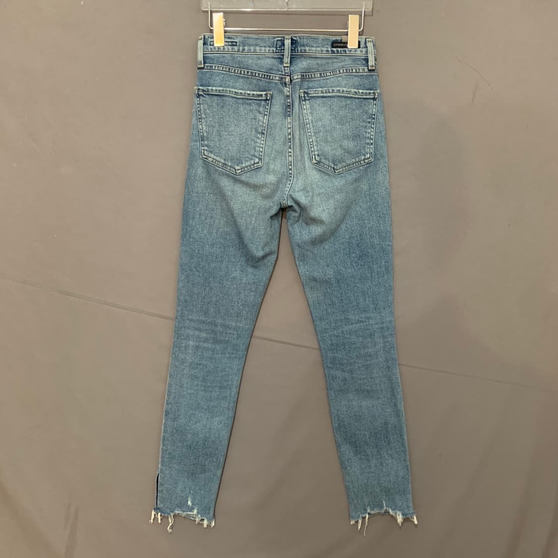 25인치 시티즌 오브 휴머니티 하이라이즈 커팅 슬릿 스판 데님 청바지 상품이미지2