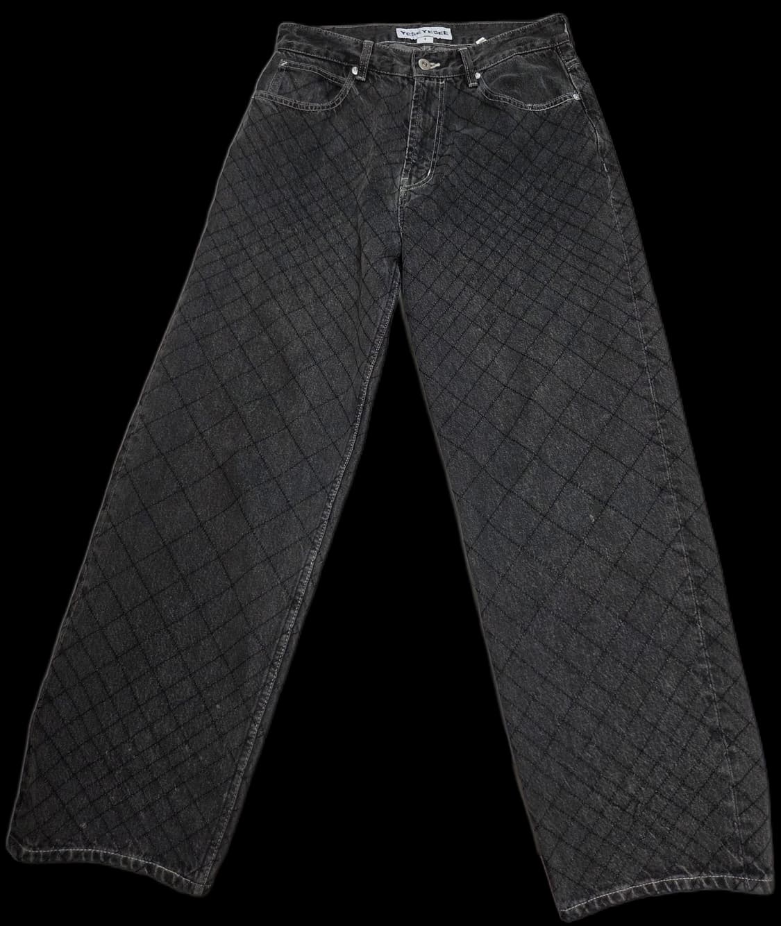 Net 5 Pockets Denim Pants Black 상품이미지3