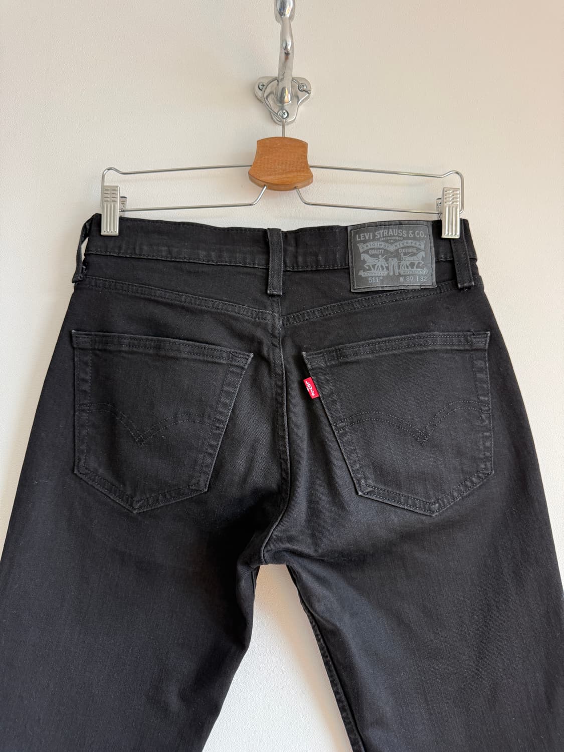 리바이스(Levi's) 511 블랙 데님 상품이미지5