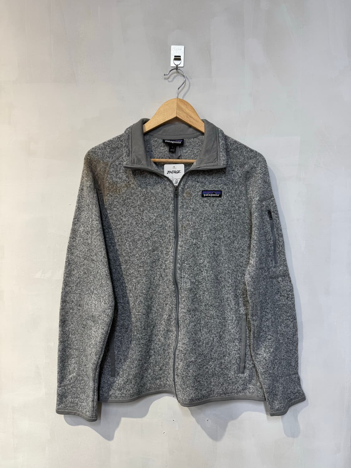 파타고니아 그레이 플리스 집업 상품이미지1