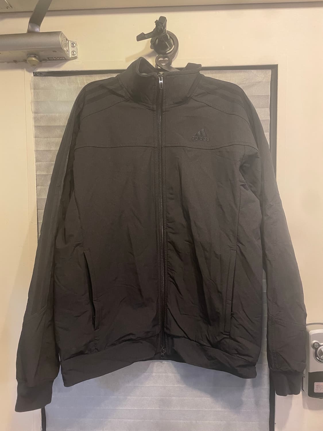 아디다스 블랙 트레이닝 집업 자켓xl 상품이미지1