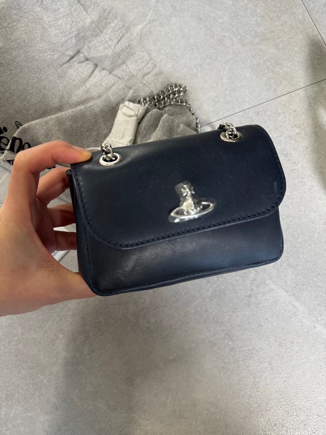 비비안웨스트우드 미니 체인백 상품이미지3