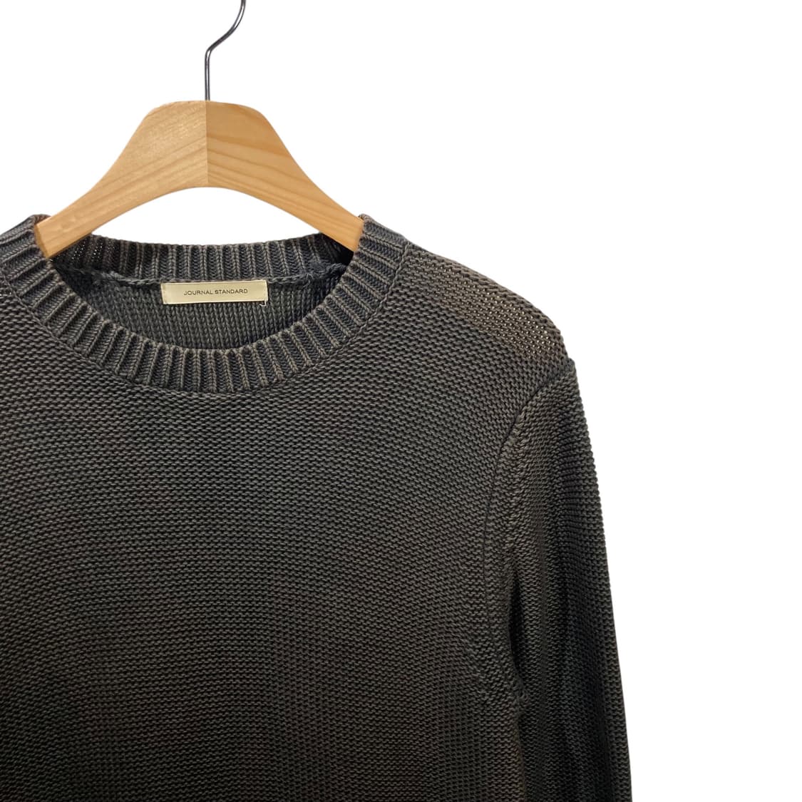 저널스탠다드 japan 차콜브라운 니트 상품이미지3