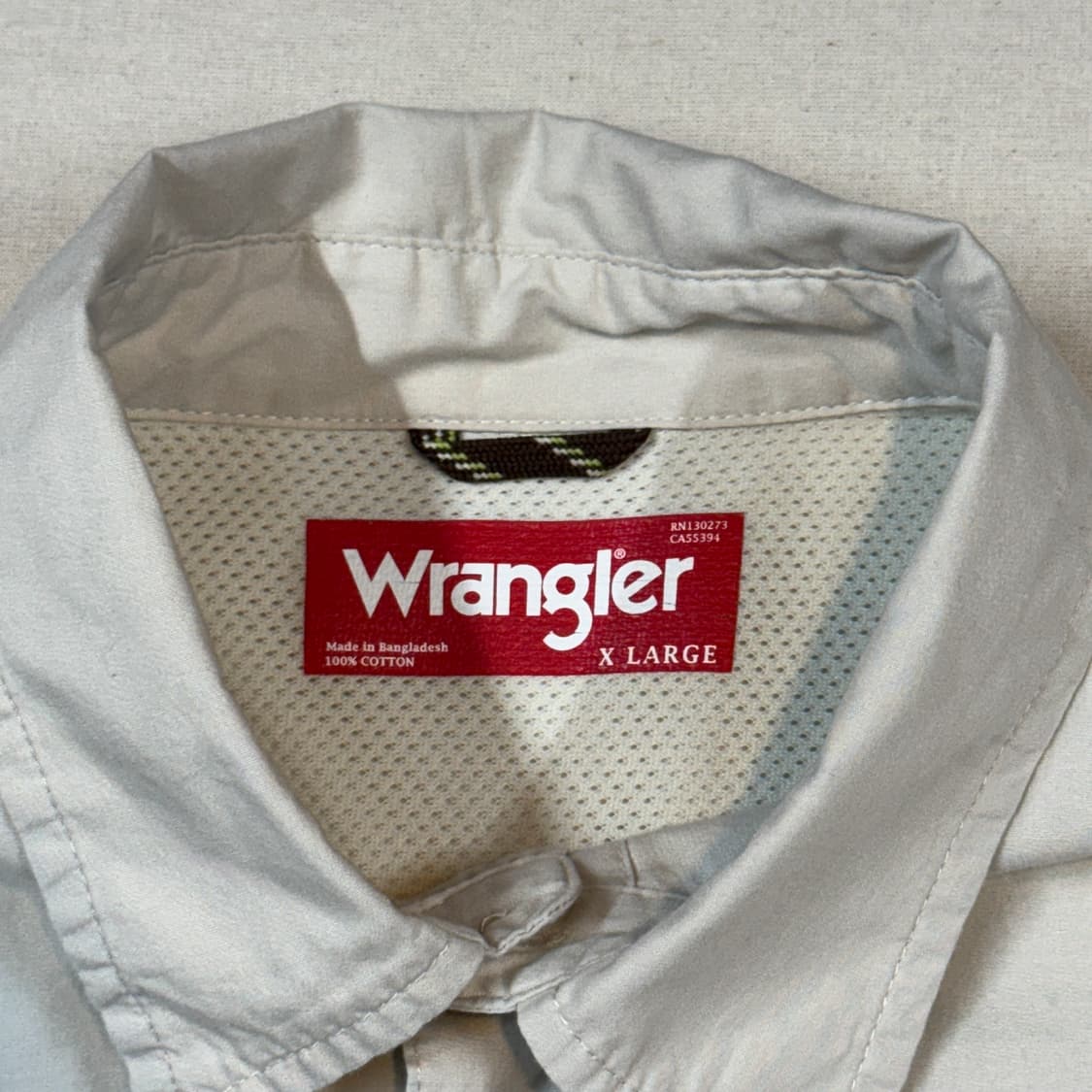 XL) Wrangler 랭글러 투포켓 아웃도어 셔츠 상품이미지6