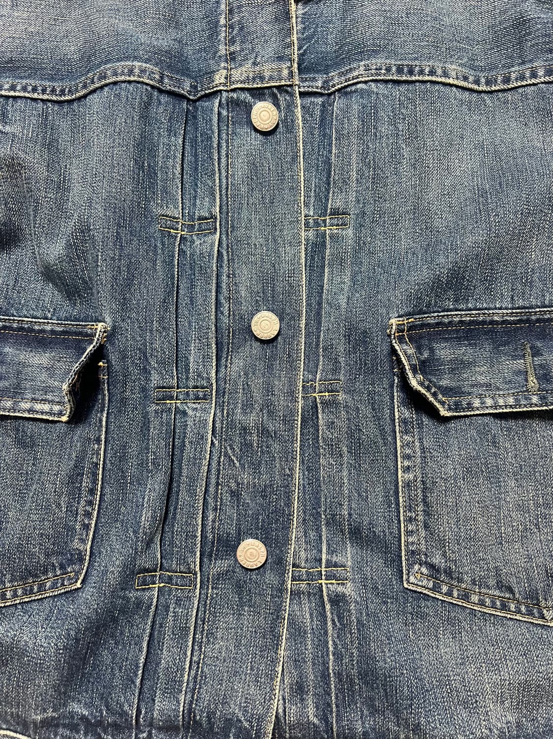 (L) RRL 오버데일 웨스트뷰 데님 트러커 재킷 상품이미지8
