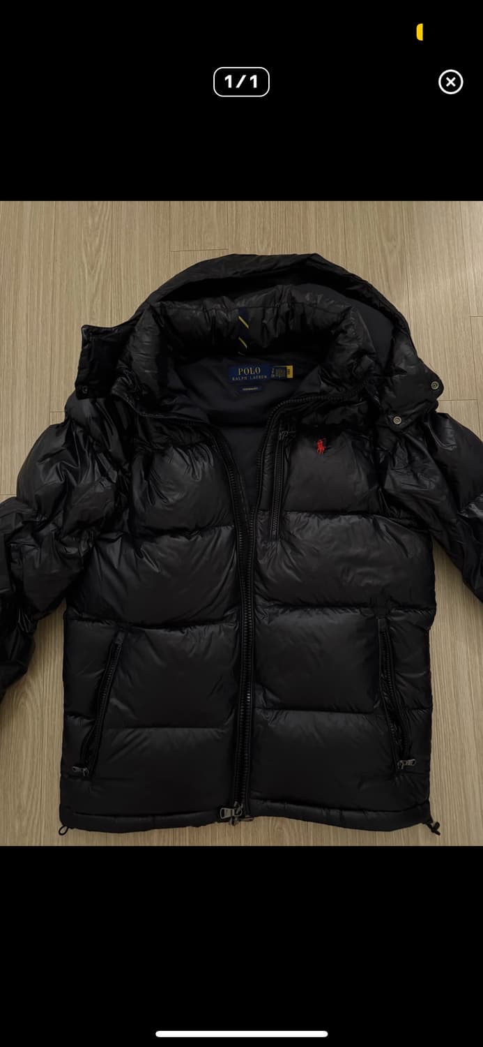 폴로 랄프로렌 유광 패딩 판매 S 상품이미지1
