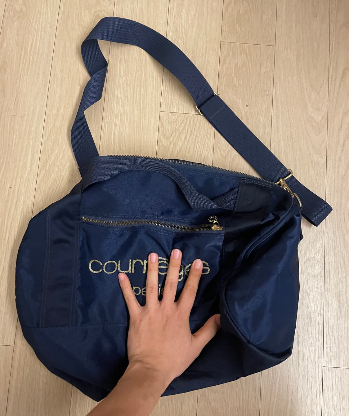 꾸레쥬 보스턴 백 상품이미지4