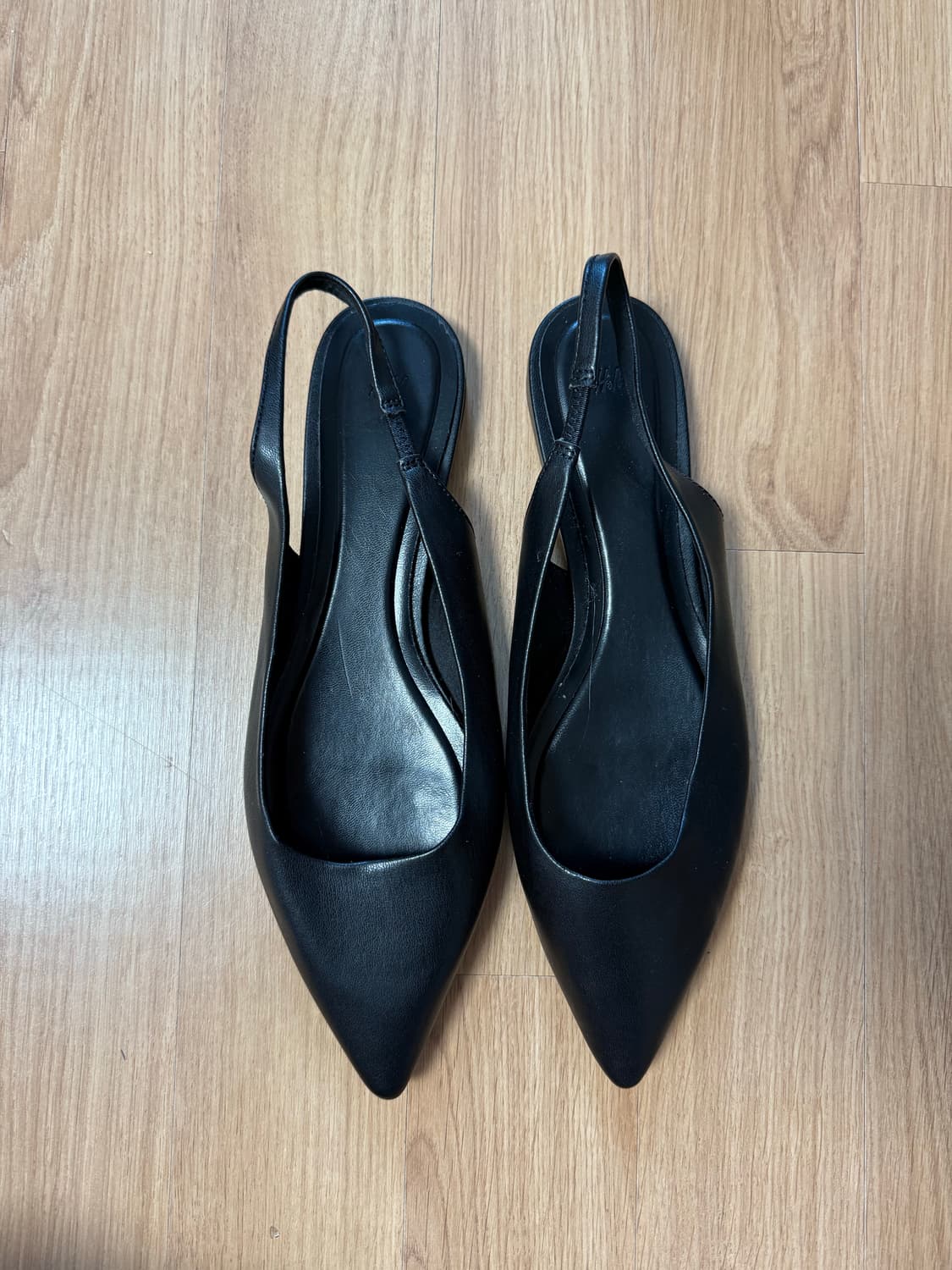 h&m 블랙 플랫 슬링백 구두 40 상품이미지1