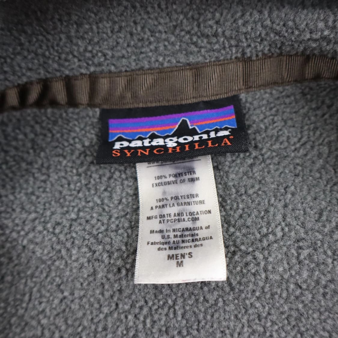 13FW 파타고니아 신칠라 스냅-T 그레이/그린 니카과라 상품이미지4