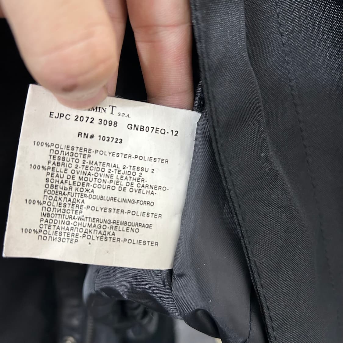 엠포리오 아르마니 바이커 점퍼 자켓 상품이미지9