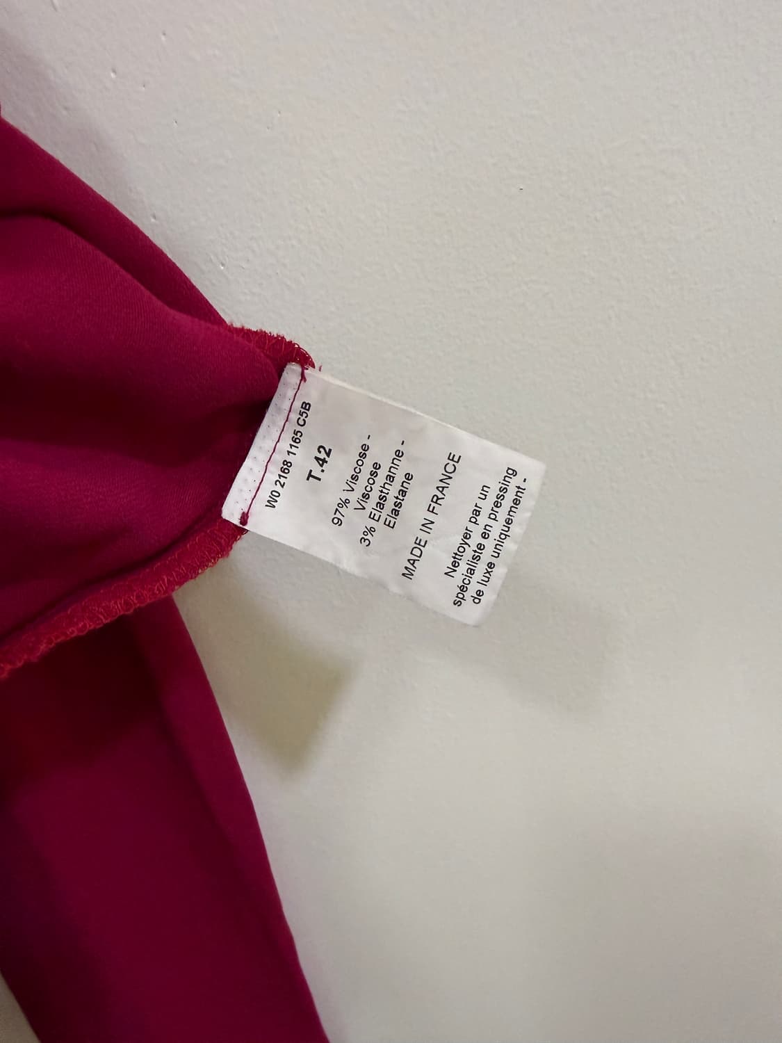 maje 마쥬 버건디 롱원피스(정품) 상품이미지2