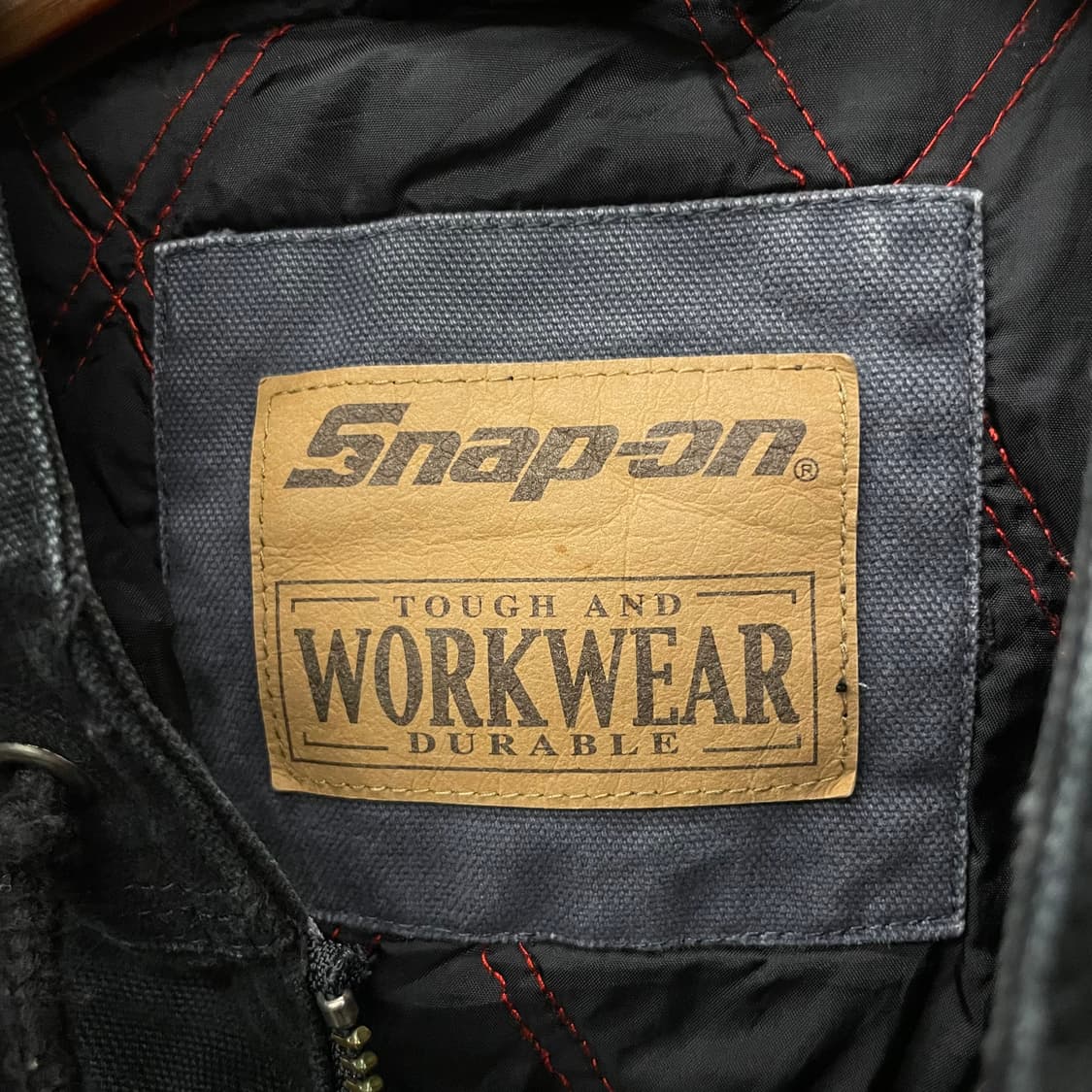 10s 스냅온 Snap-on 스펠 아웃 엘보패치 액티브 워크 자켓 상품이미지8