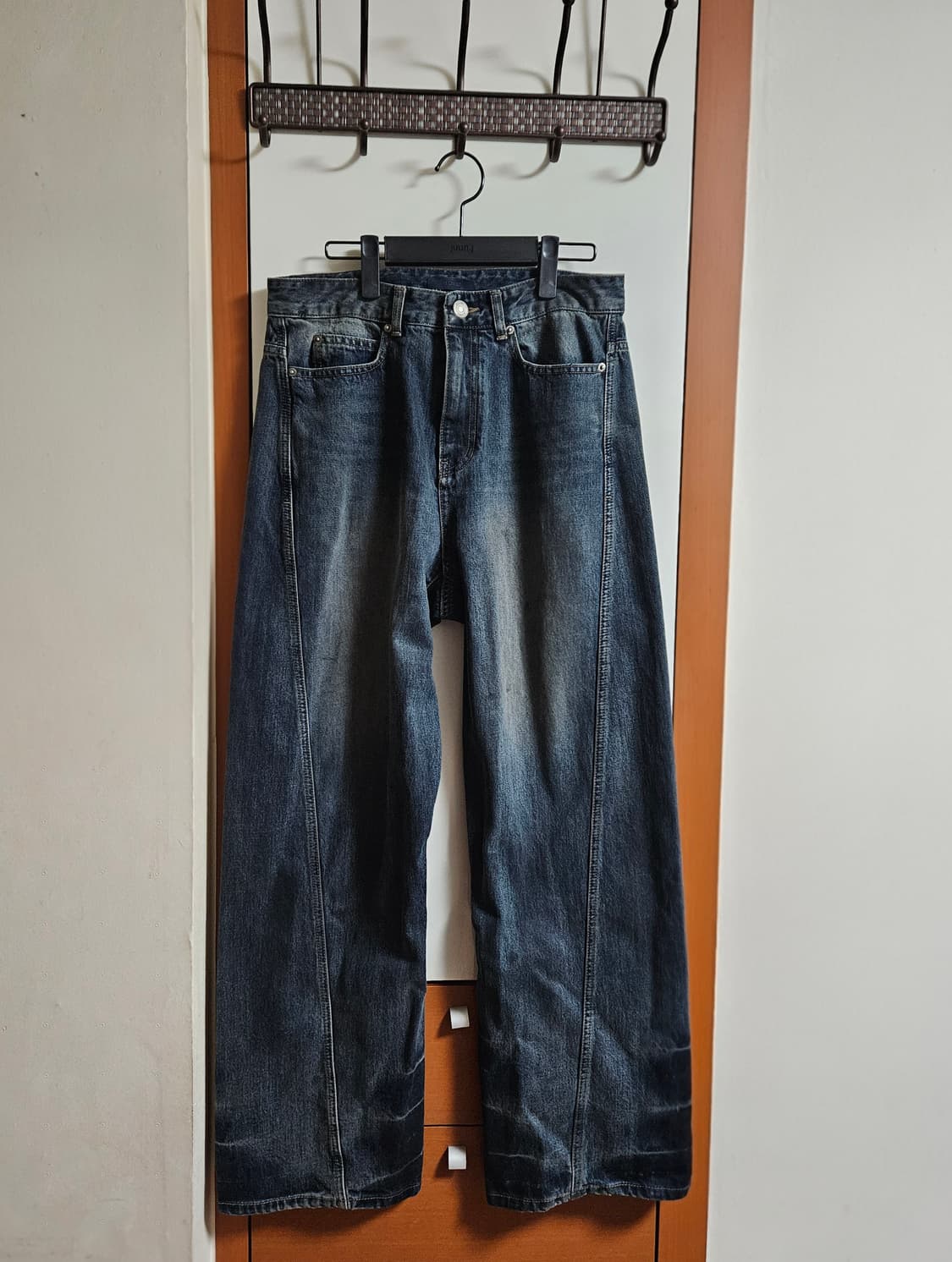 [44] 준지 더티 데님 오블리크 팬츠 팝니다 상품이미지3