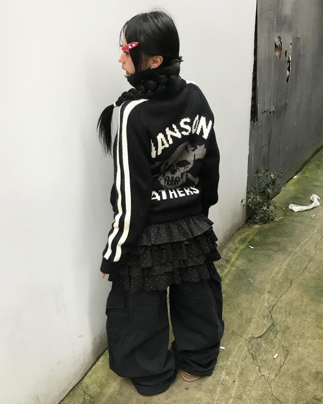 Vanson Skull Cowichan Sweater 상품이미지1
