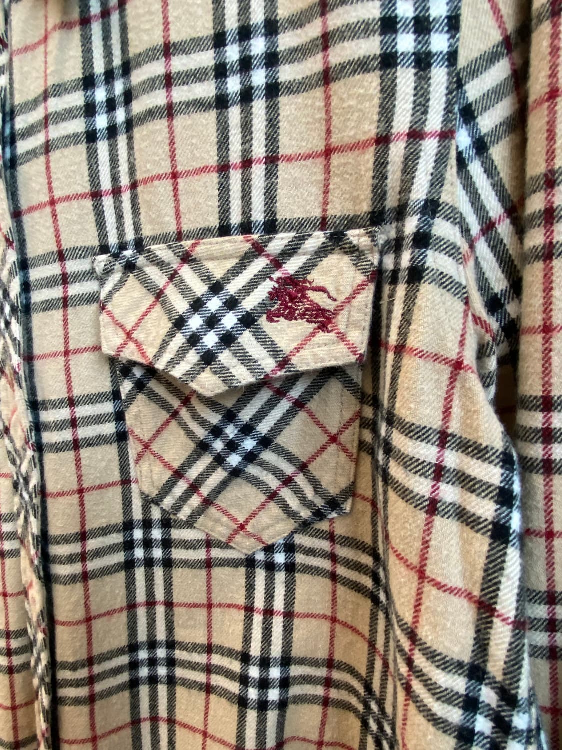 BURBERRY 클래식 체크 셔츠(M) 상품이미지6
