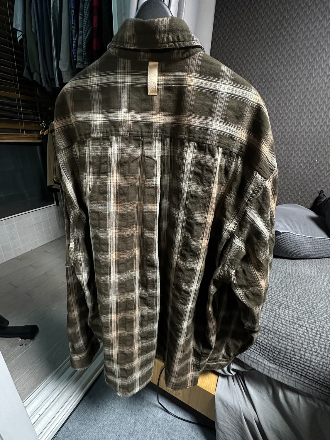 노매뉴얼 O.D 체크셔츠 상품이미지4