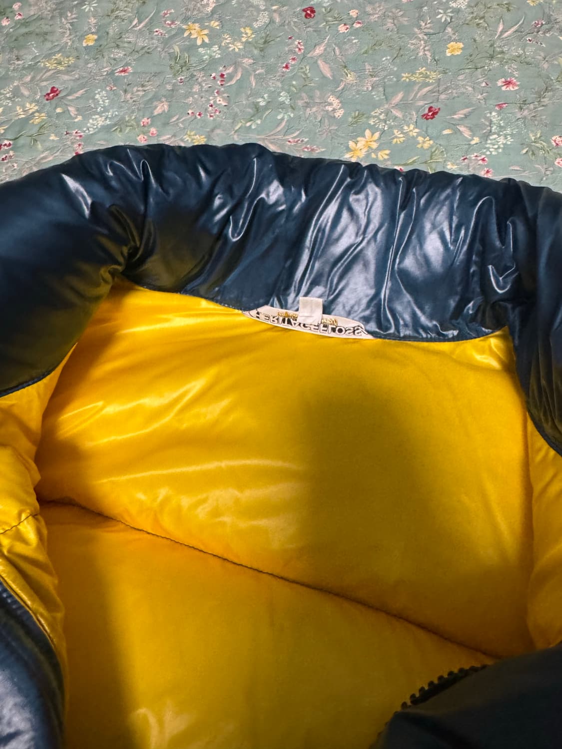 [M]헤리티지플로스 패딩 블루 상품이미지5