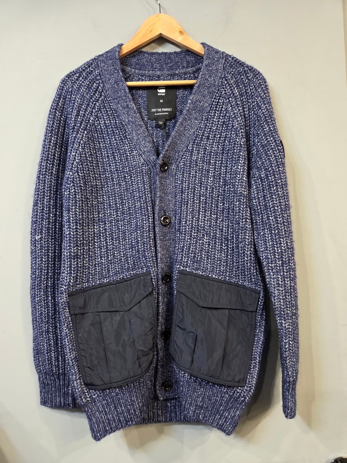 G-STAR RAW ROVIC HEAVY CARDIGAN KNIT L/S 상품이미지1