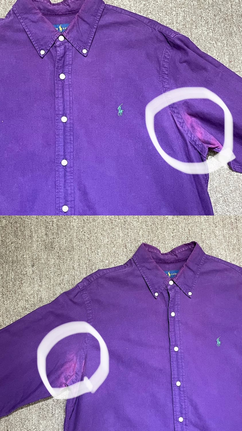 상품명 / (XL) POLO 폴로 랄프로렌 솔리드 셔츠 상품이미지7