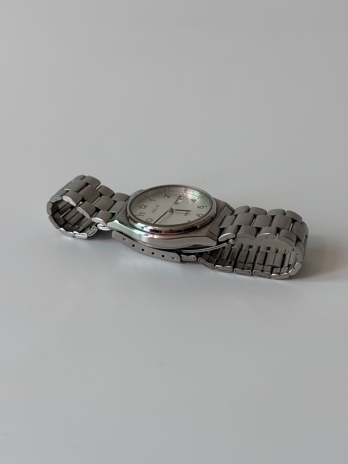 1990s Spirit Arabic Index Silver Quartz 상품이미지5