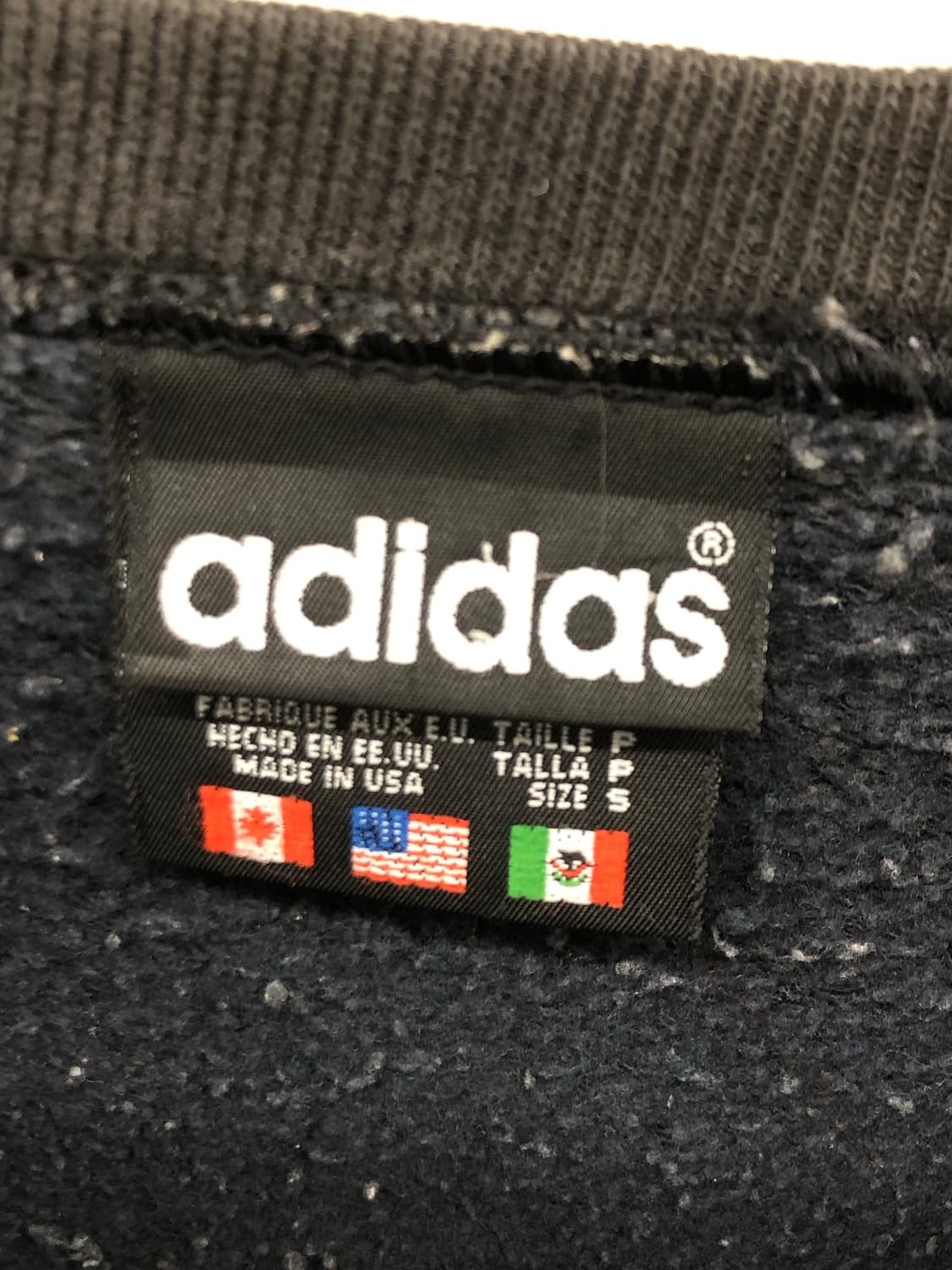 8-90s 아디다스 빅로고 맨투맨 상품이미지4