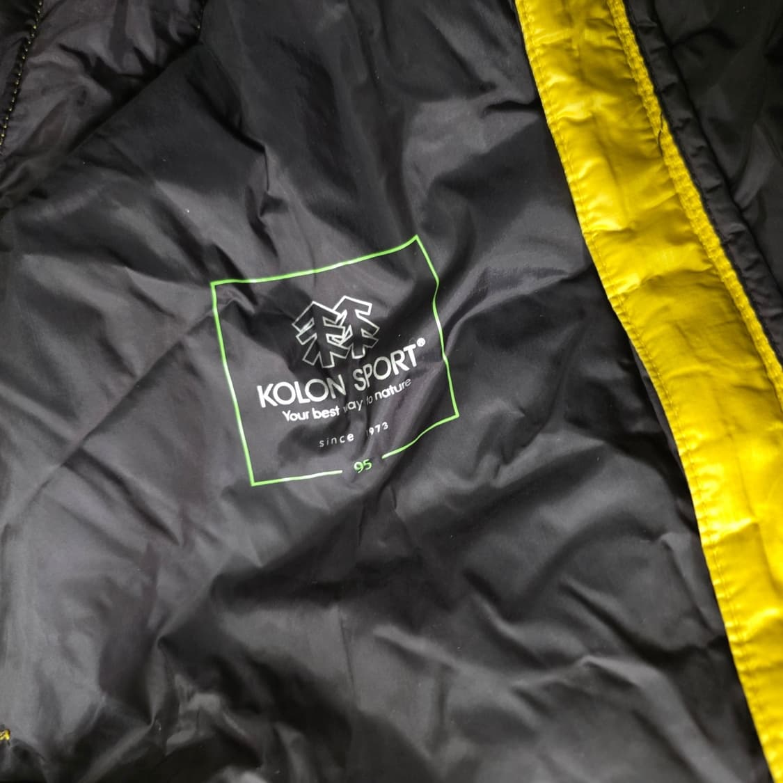 [95] 코오롱스포츠 구스다운 패딩점퍼 0210J 상품이미지5