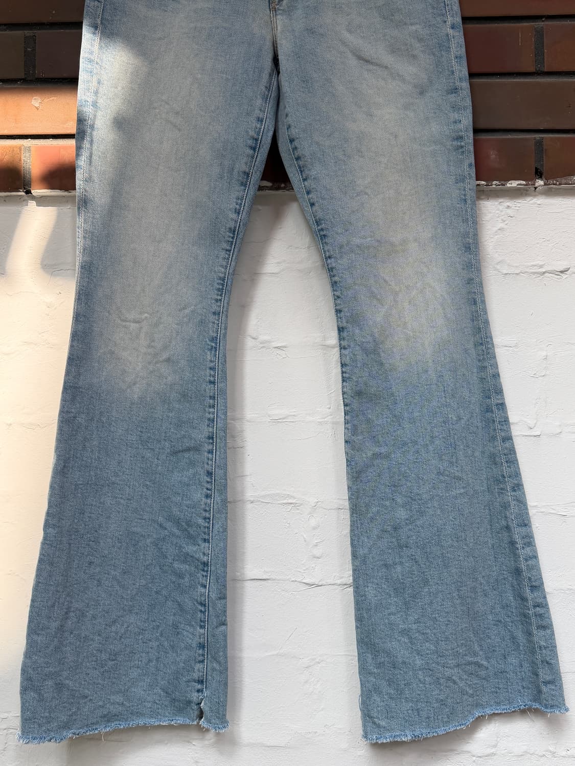 Mother 마더 라이트 블루 부츠컷 데님 팬츠 W27 상품이미지3