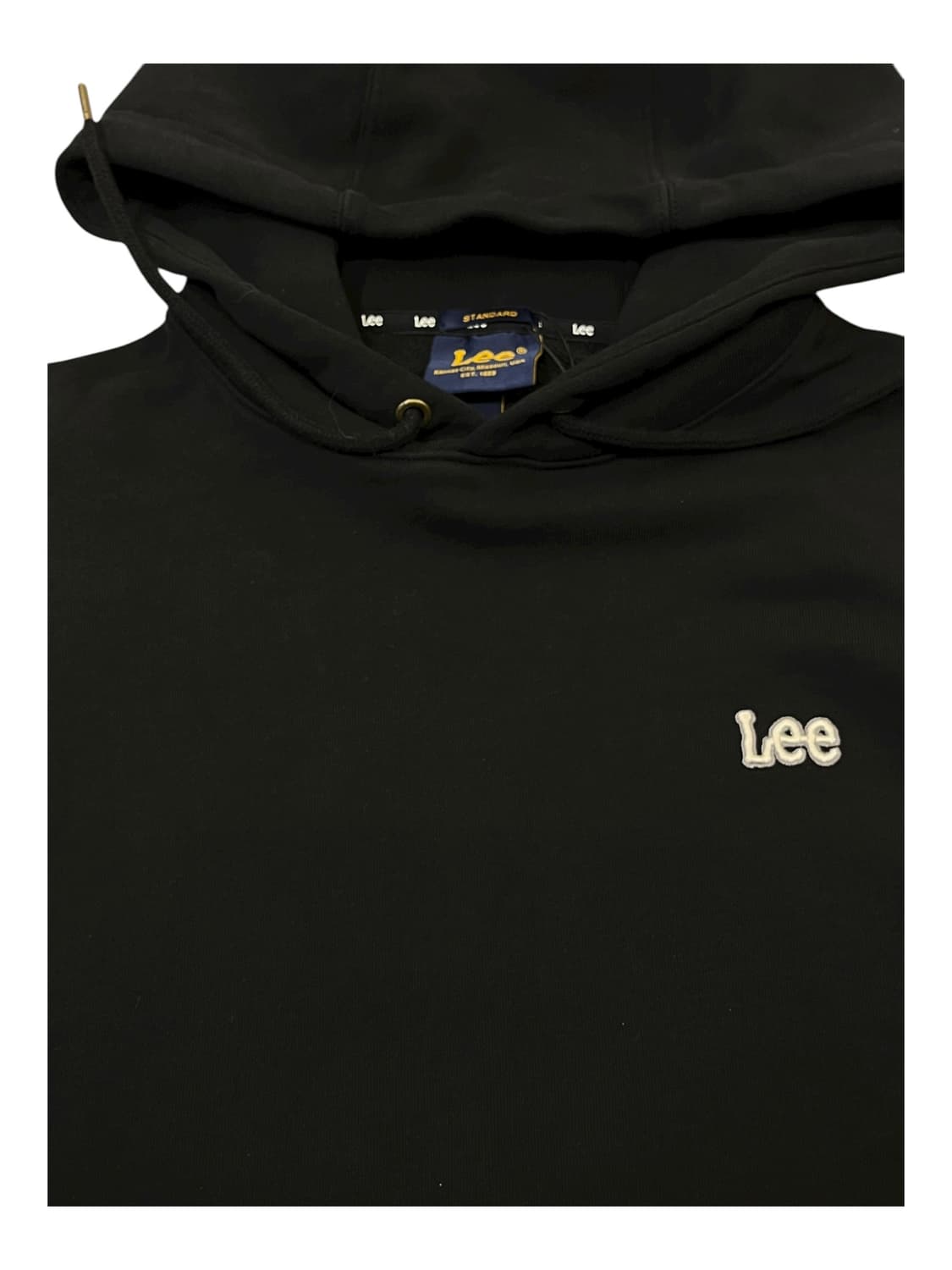 리 후드티 블랙 M #csz1859 상품이미지5