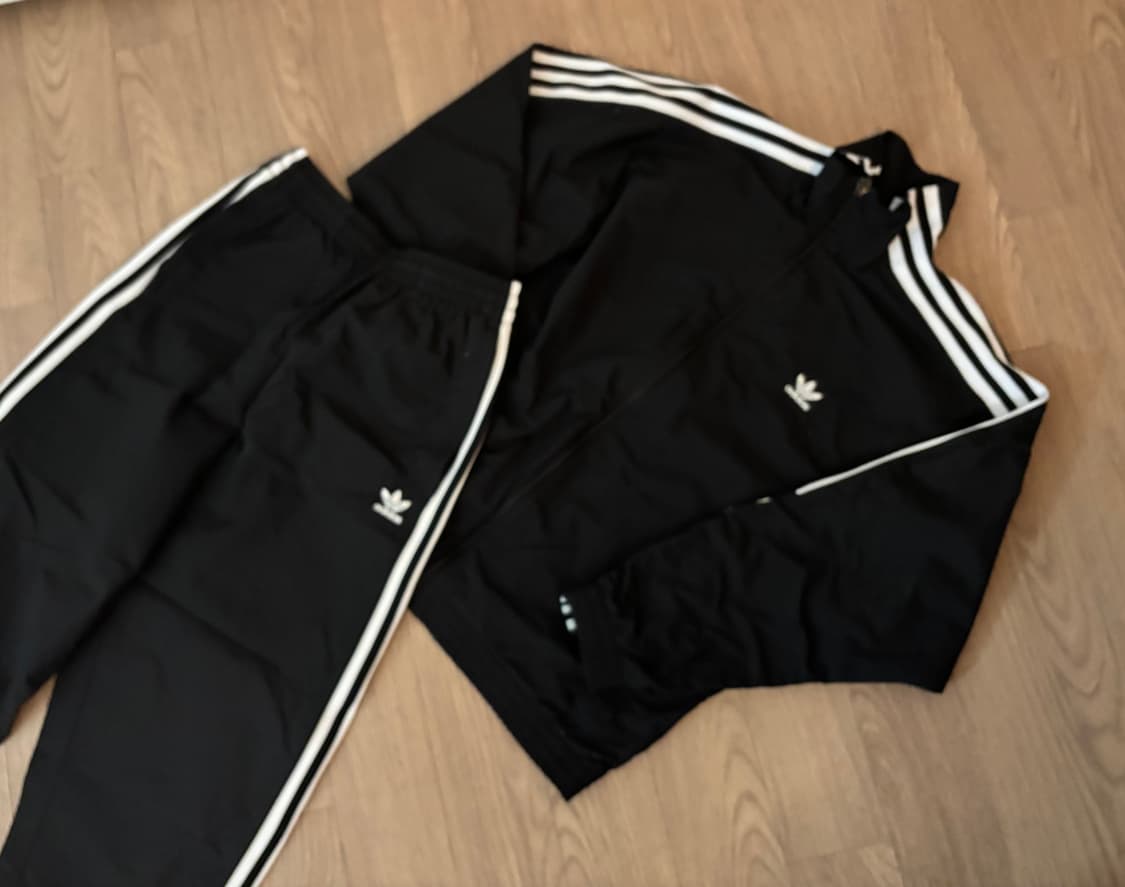 상태최상 아디다스 우븐바람막이  우븐조거팬츠세트 여성sm 춘추 상품이미지1
