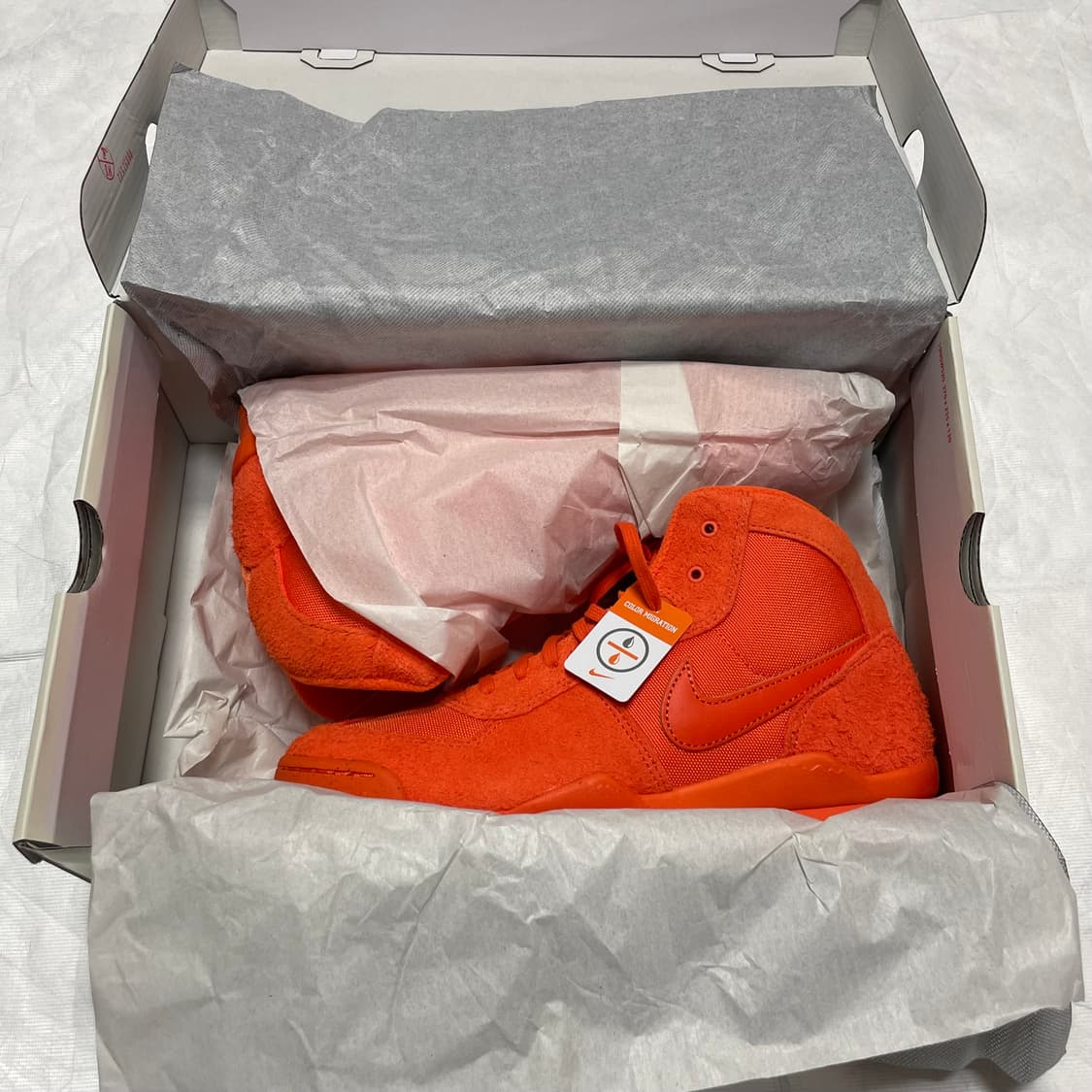 275) 나이키x스투시 에어 발토로 세이프티 오렌지 상품이미지6