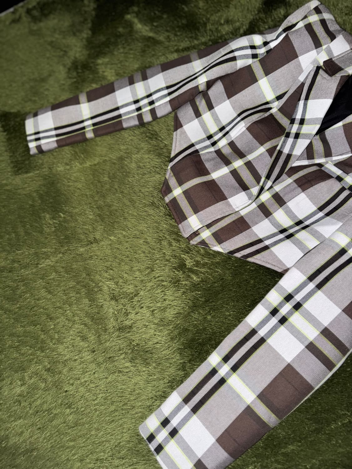 [M] 아디다스 X IVY PARK 비욘세 콜라보 크롭 블레이저 자켓 상품이미지3