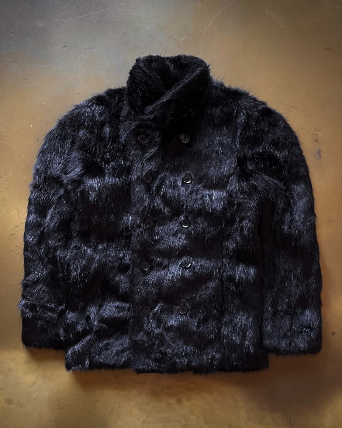 Jpn Vintage Black Chic Fur Coat 상품이미지4