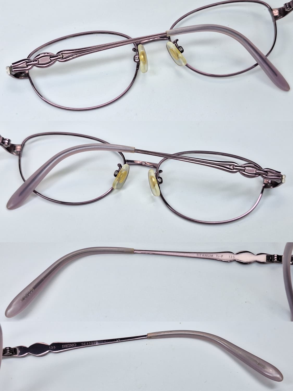 세이코 Seiko SE4008 순 티타늄 안경테/ 명품 일본 수입 일제  상품이미지3