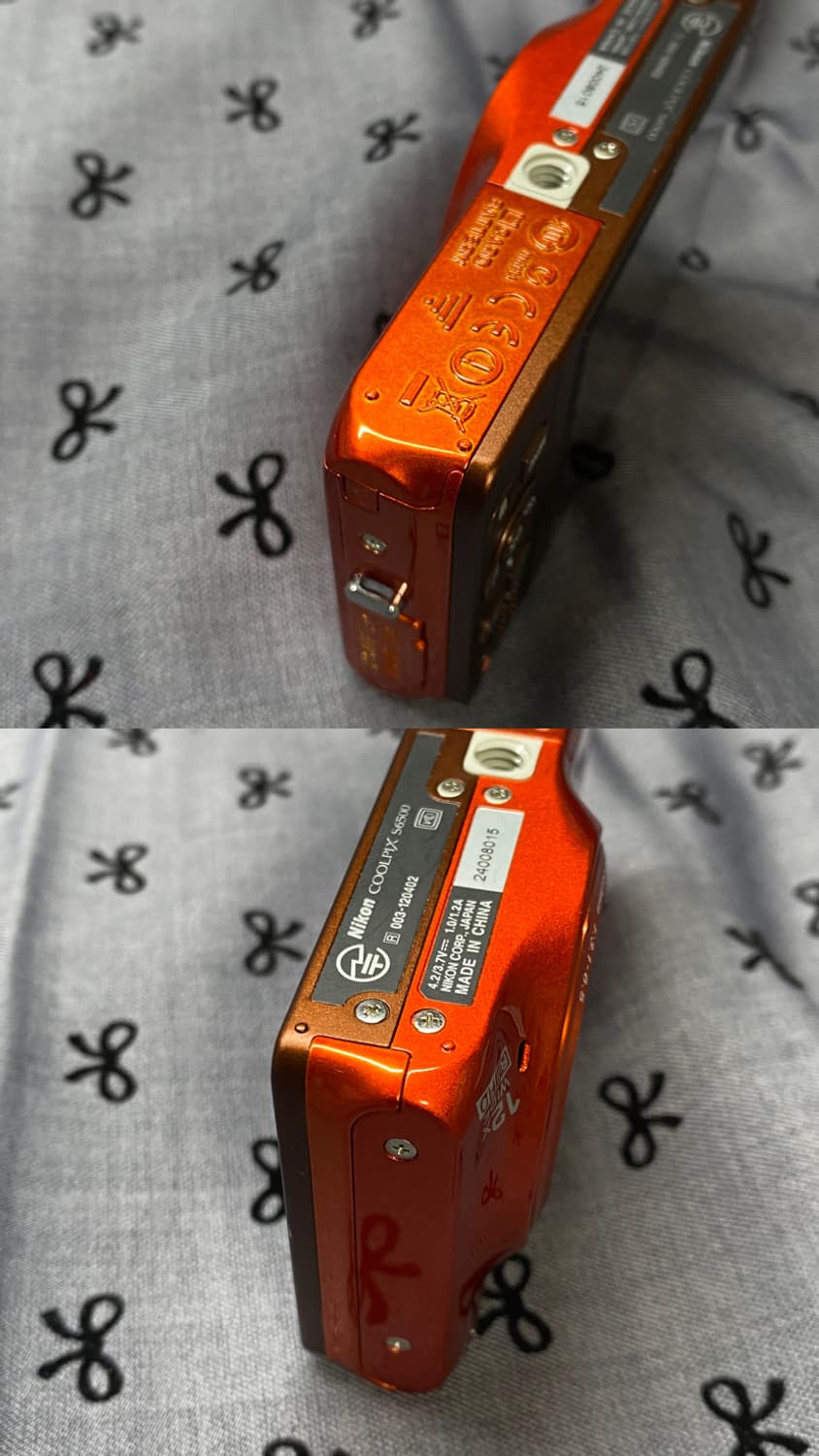 풀박-니콘 쿨픽스(coolpix) s6500 미품 오렌지🍊 상품이미지5