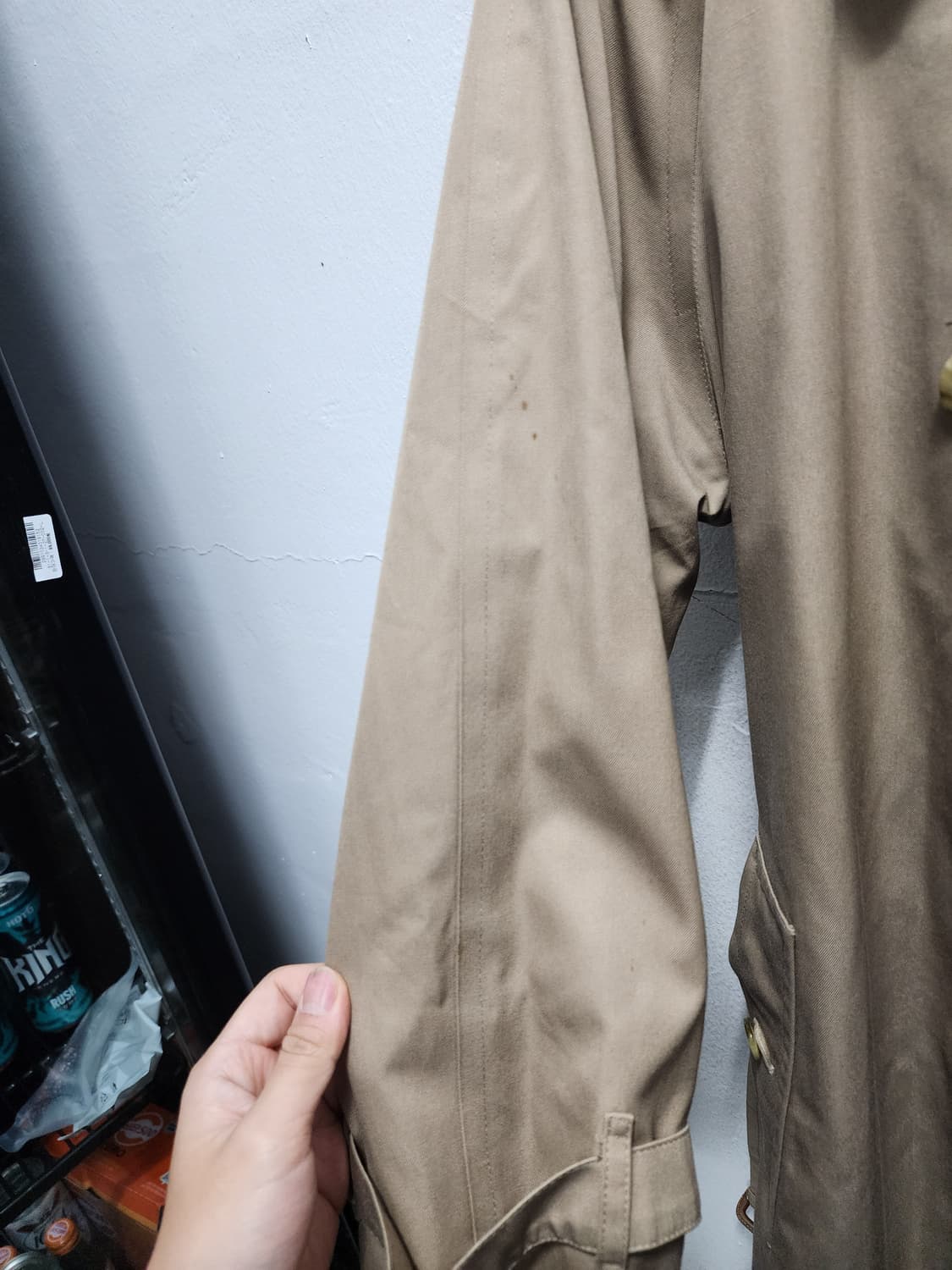 (내피포함) 버버리 클래식 베이지 트렌치코트  상품이미지4