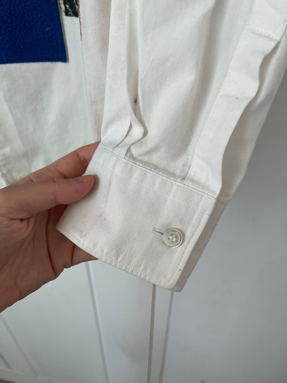 꼼데가르송 셔츠 화이트 S 상품이미지4