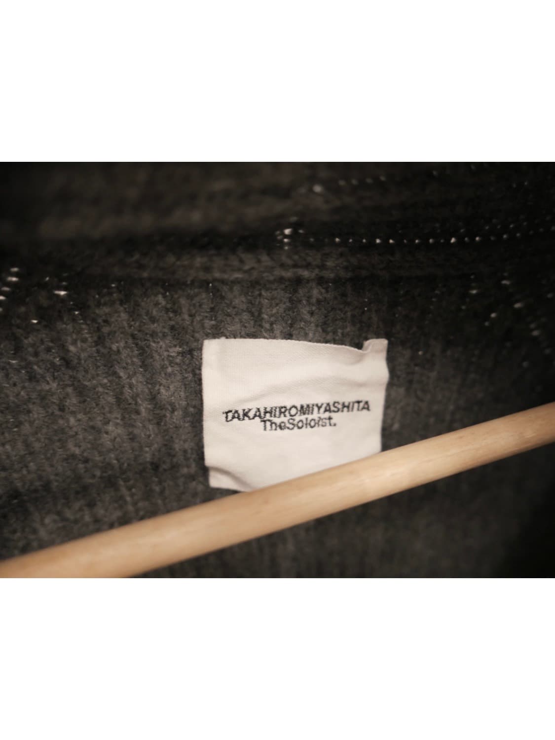 타카히로 미야시타 더 솔로이스트 숄카라 가디건 상품이미지4