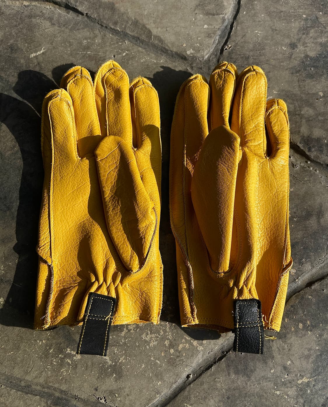 유틸리티 소가죽 워크 글러브 남자장갑 상품이미지6