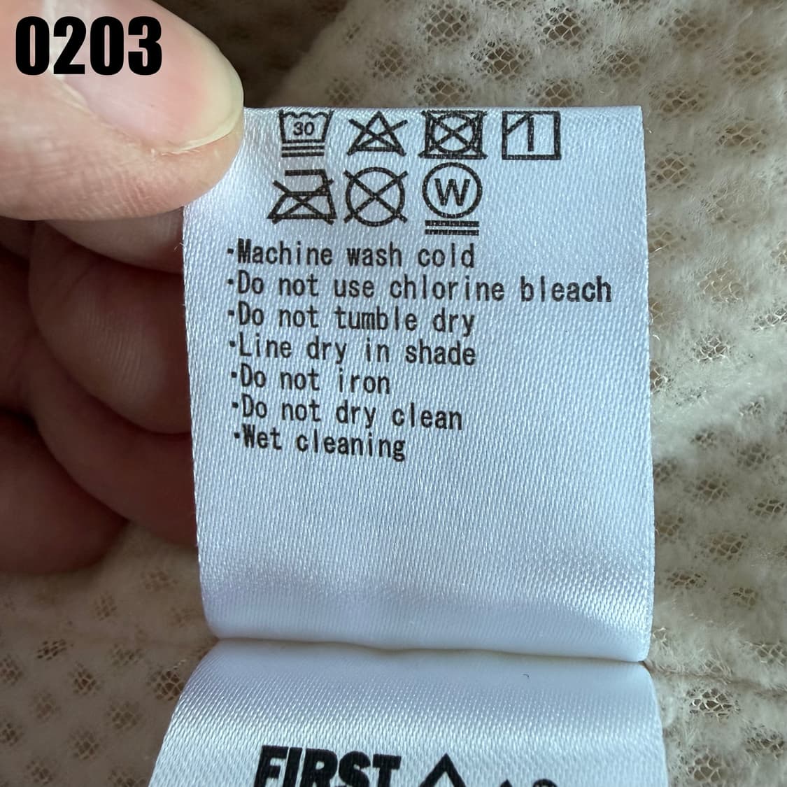 First down 퍼스트다운 플리스 후리스 집업 자켓 L 0203 상품이미지8