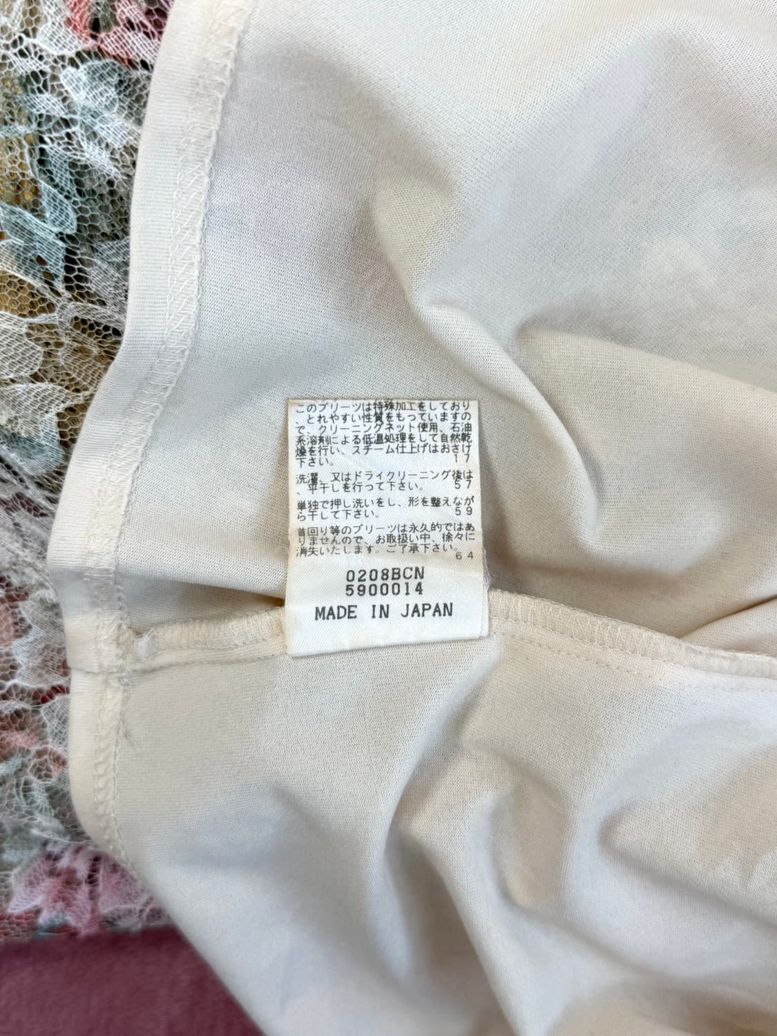 플라워 레이스 블라우스 (JPN) 상품이미지7