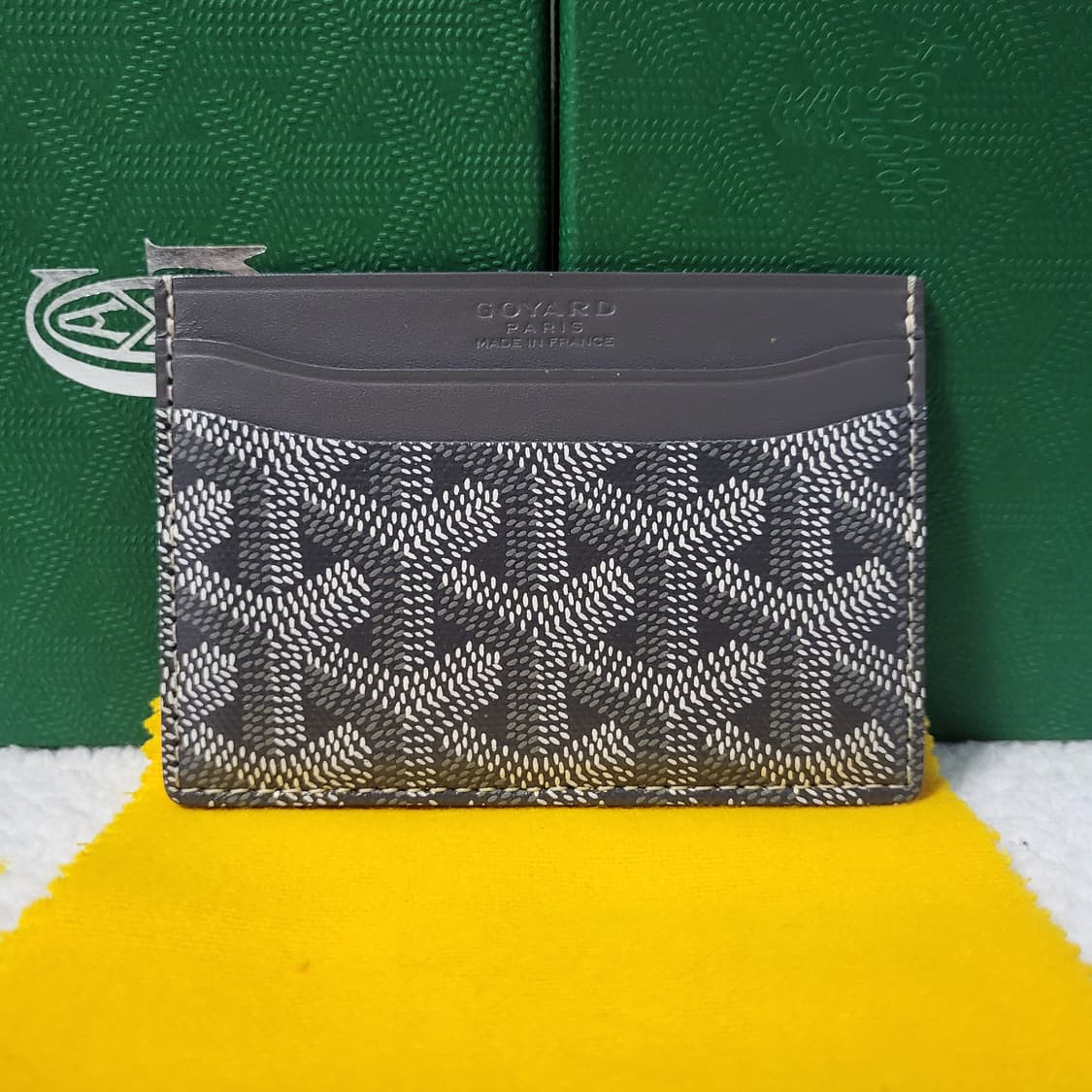 [새상품급/풀구성]고야드 생쉴피스 카드홀더 카드지갑 그레이 상품이미지1